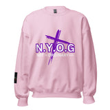 LXVI N.Y.O.G Purple Unisex Sweatshirt
