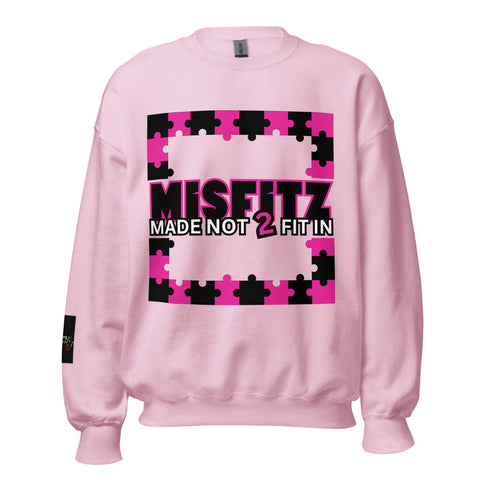 LXVI Misfitz Unisex Sweatshirt PINK