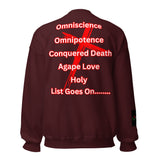 LXVI N.O.Y.G Red Unisex Sweatshirt