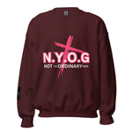 LXVI N.Y.O.G Pink Unisex Sweatshirt