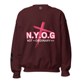 LXVI N.Y.O.G Pink Unisex Sweatshirt