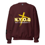 LXVI N.Y.O.G Yellow Unisex Sweatshirt