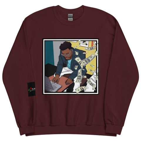 LXVI Eat N Hustle Men's Sweatshirt