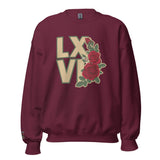 LXVI Rose Leaves Unisex Sweatshirt