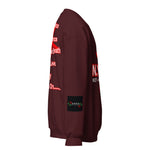 LXVI N.O.Y.G Red Unisex Sweatshirt