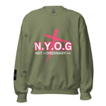 LXVI N.Y.O.G Pink Unisex Sweatshirt