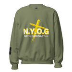 LXVI N.Y.O.G Yellow Unisex Sweatshirt