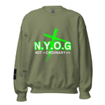 LXVI N.Y.O.G Lime Unisex Sweatshirt