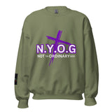 LXVI N.Y.O.G Purple Unisex Sweatshirt