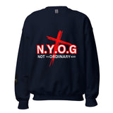 LXVI N.O.Y.G Red Unisex Sweatshirt