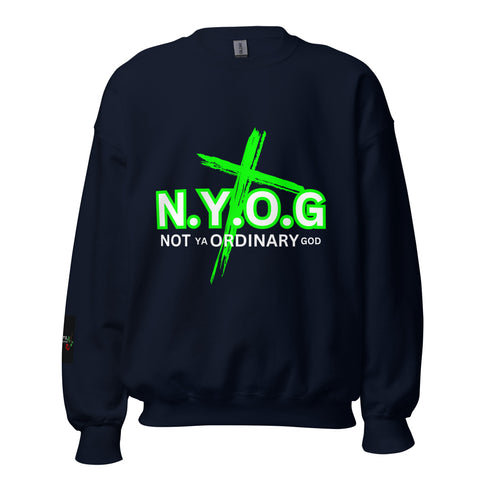 LXVI N.Y.O.G Lime Unisex Sweatshirt