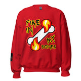 LXVI Fire Bones Unisex Sweatshirt