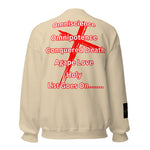 LXVI N.O.Y.G Red Unisex Sweatshirt