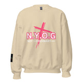 LXVI N.Y.O.G Pink Unisex Sweatshirt