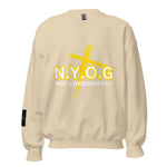 LXVI N.Y.O.G Yellow Unisex Sweatshirt