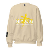 LXVI N.Y.O.G Yellow Unisex Sweatshirt