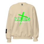 LXVI N.Y.O.G Lime Unisex Sweatshirt
