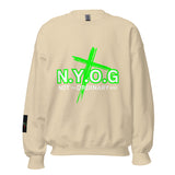 LXVI N.Y.O.G Lime Unisex Sweatshirt