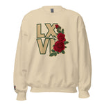 LXVI Rose Leaves Unisex Sweatshirt
