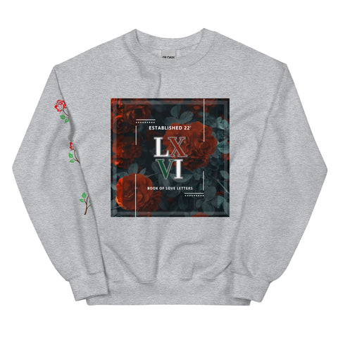 LXVI Rosebed Unisex Sweatshirt