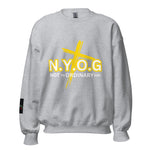 LXVI N.Y.O.G Yellow Unisex Sweatshirt