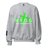 LXVI N.Y.O.G Lime Unisex Sweatshirt