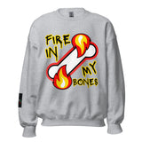 LXVI Fire Bones Unisex Sweatshirt