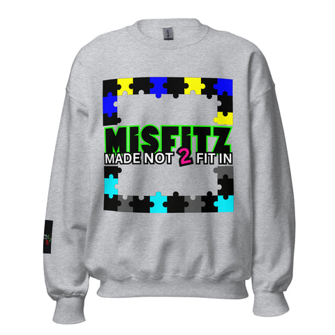 LXVI Misfitz Unisex Sweatshirt MULTI