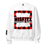 LXVI Misfitz Unisex Sweatshirt RED