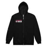 LXVI Warrior heavy blend zip hoodie**Breast Cancer Awareness