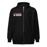 LXVI Warrior heavy blend zip hoodie**Breast Cancer Awareness