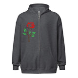 LXVI Rose Unisex heavy blend zip hoodie