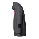 LXVI Pink heavy blend zip hoodie**Breast Cancer Awareness