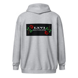 LXVI Rose Unisex heavy blend zip hoodie