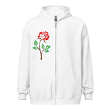 LXVI Rose Unisex heavy blend zip hoodie