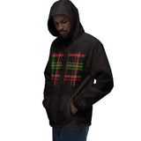 LXVI Plaid 22 Unisex lightweight zip up windbreaker