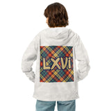 LXVI Plaid Unisex lightweight zip up windbreaker