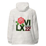LXVI Plaid 22 Unisex lightweight zip up windbreaker