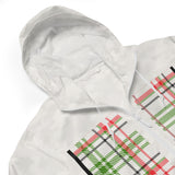 LXVI Plaid 22 Unisex lightweight zip up windbreaker