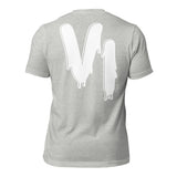 LXVI Drippy Unisex t-shirt(WHT)