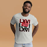LXVI Delusion Rose Unisex t-shirt