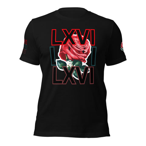 LXVI Delusion Rose Unisex t-shirt