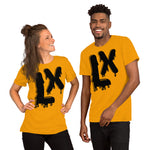 LXVI Drippy Unisex t-shirt(BLK)