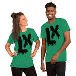 LXVI Drippy Unisex t-shirt(BLK)