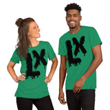 LXVI Drippy Unisex t-shirt(BLK)