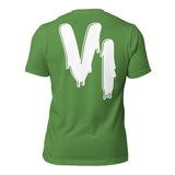 LXVI Drippy Unisex t-shirt(WHT)