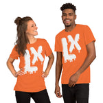 LXVI Drippy Unisex t-shirt(WHT)