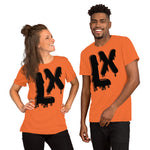 LXVI Drippy Unisex t-shirt(BLK)