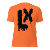 LXVI Drippy Unisex t-shirt(BLK)