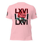 LXVI Delusion Rose Unisex t-shirt
